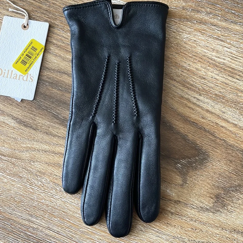 Dillard’s Genuine Leather Driving Gloves Size M